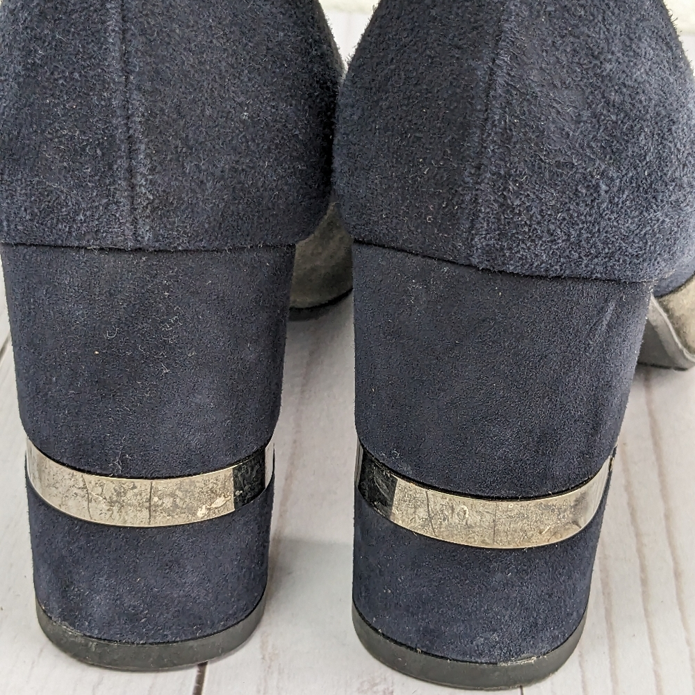 Stuart Weitzman • Imback Bi-color Ankle Boots - Picture 8 of 11